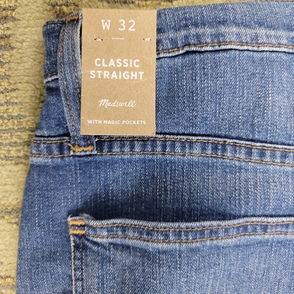 NWT MADEWELL Classic High Rise Ripped Jeans - Picture 7 of 9